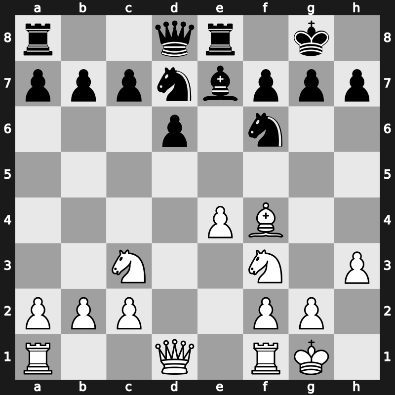 1970 Palma de Mallorca Interzonal – Round 8 – Geller, Efim P – 1/2-1/2 – Rubinetti, Jorge – G221