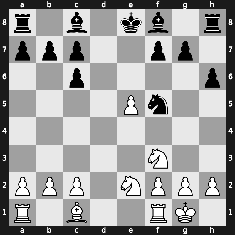 1970 Palma de Mallorca Interzonal – Round 8 – Matulovic, Milan – 1/2-1/2 – Filip, Miroslav – G222