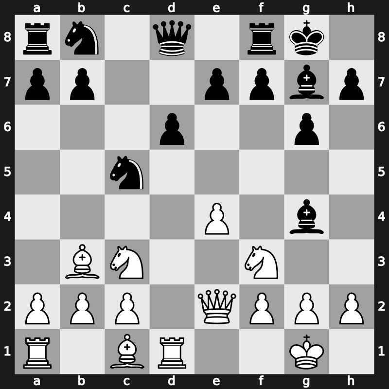 1970 Vinkovci – Round 10 – Hort, Vlastimil – 1/2-1/2 – Petrosian, Tigran V. – G111