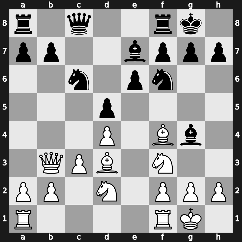 1970 Vinkovci – Round 13 – Ledic, Tomislav – 1/2-1/2 – Bertok, Mario – G83