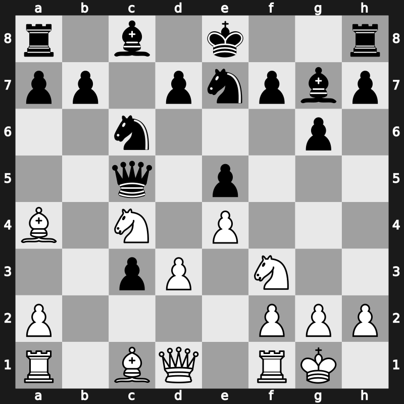 1970 Vinkovci – Round 4 – Bronstein, David Ionovich – 1-0 – Tomic, Dragoslav – G75