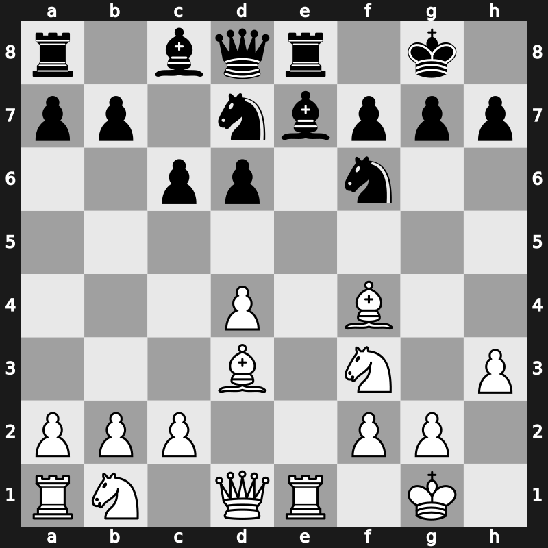 1971 Candidats final – Round 5 – Fischer, Robert James Jamesames – 1/2-1/2 – Petrosian, Tigran V. – G3