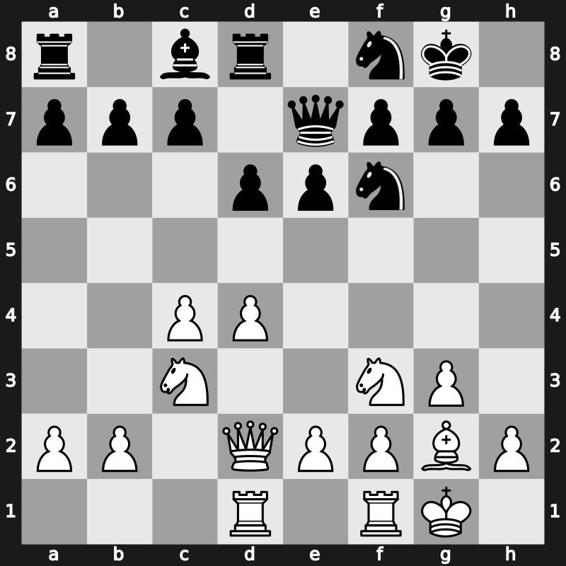 1971 Candidats sf2 – Round 2 – Korchnoi, Viktor – 1/2-1/2 – Petrosian, Tigran L. – G4