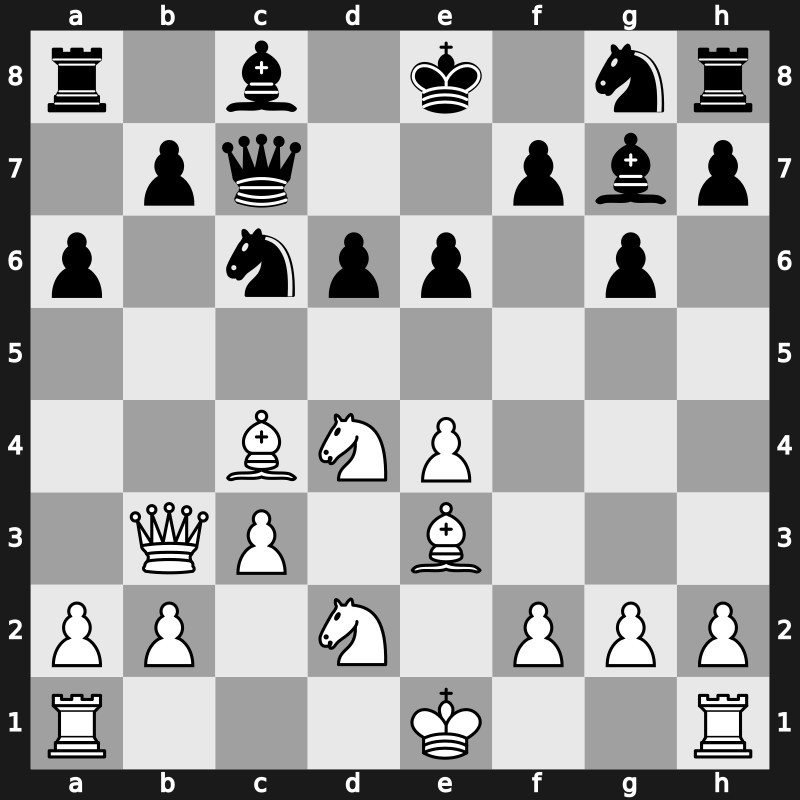 1971 Hoogovens – Round 1 – ? – 1-0 – Timman, Jan H – G201