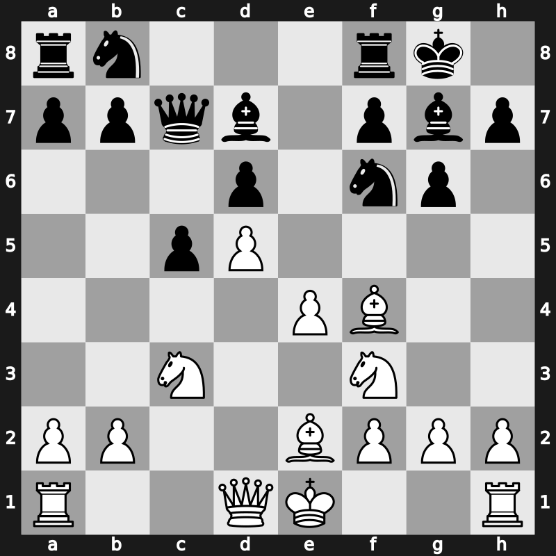 1971 Hoogovens – Round 1 – Brinck-Claussen, Bjorn – 1-0 – Denker, Arnold S – G55