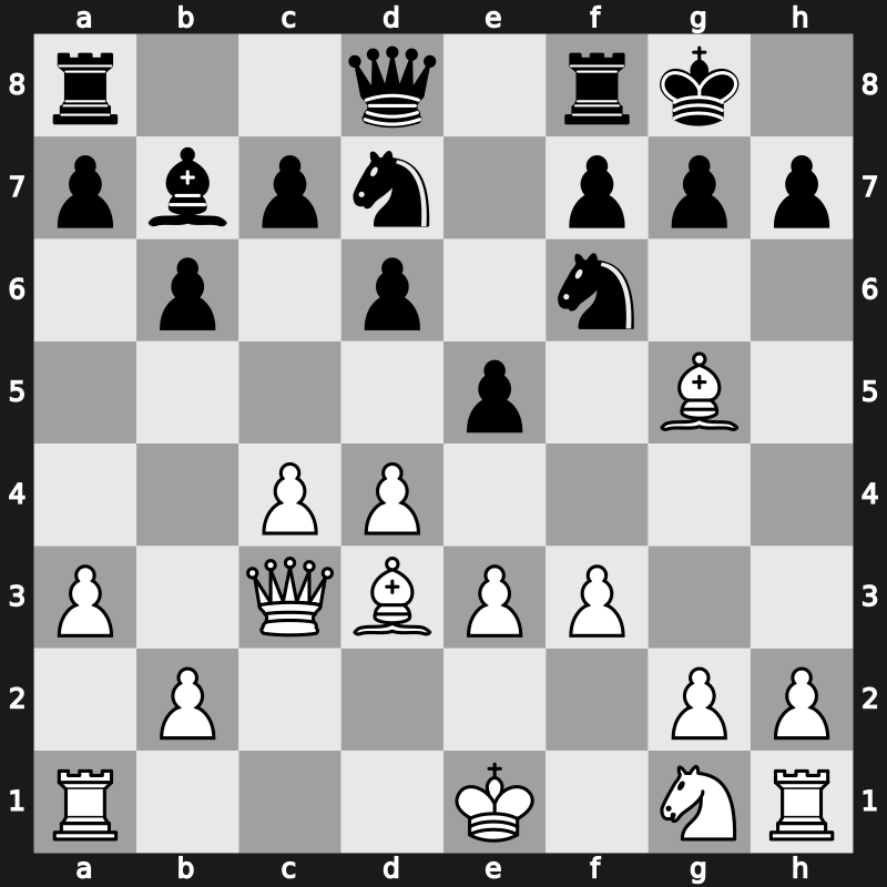 1971 Hoogovens – Round 1 – Forintos, Gyozo V – 1-0 – Van Scheltinga, Theo – G80