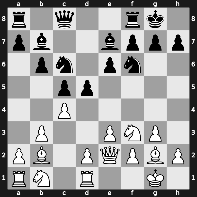 1971 Hoogovens – Round 1 – Hartoch, Robert G – 1/2-1/2 – Danov, Kiril – G23