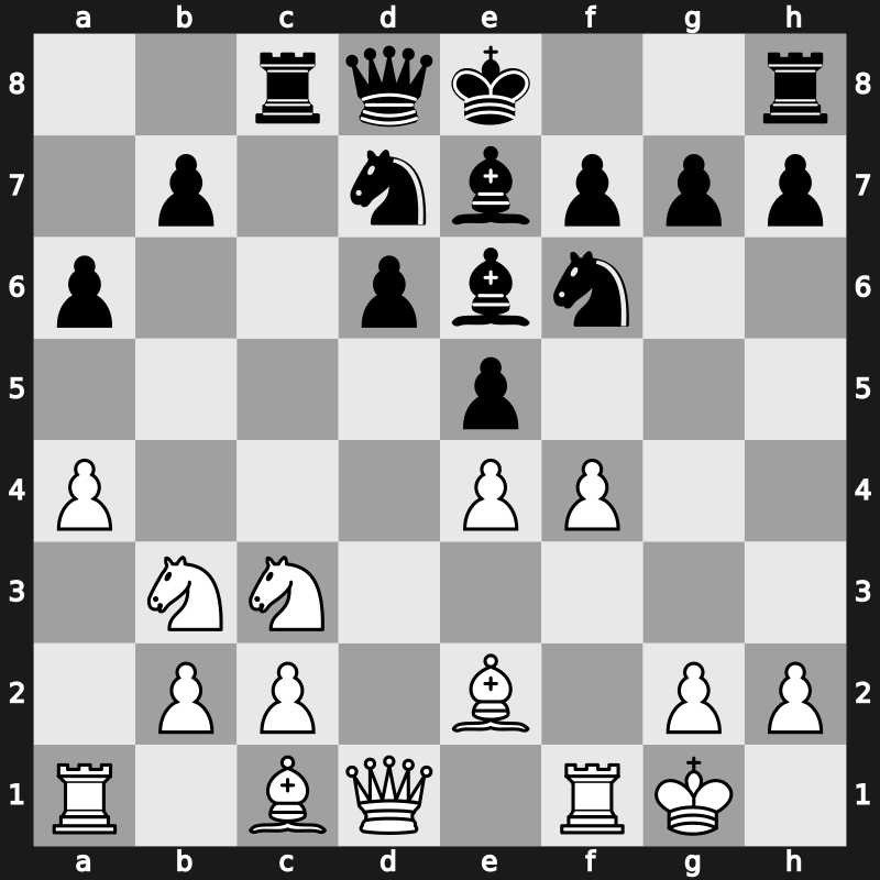 1971 Hoogovens – Round 1 – Kostro, Jerzy – 1/2-1/2 – ? – G124