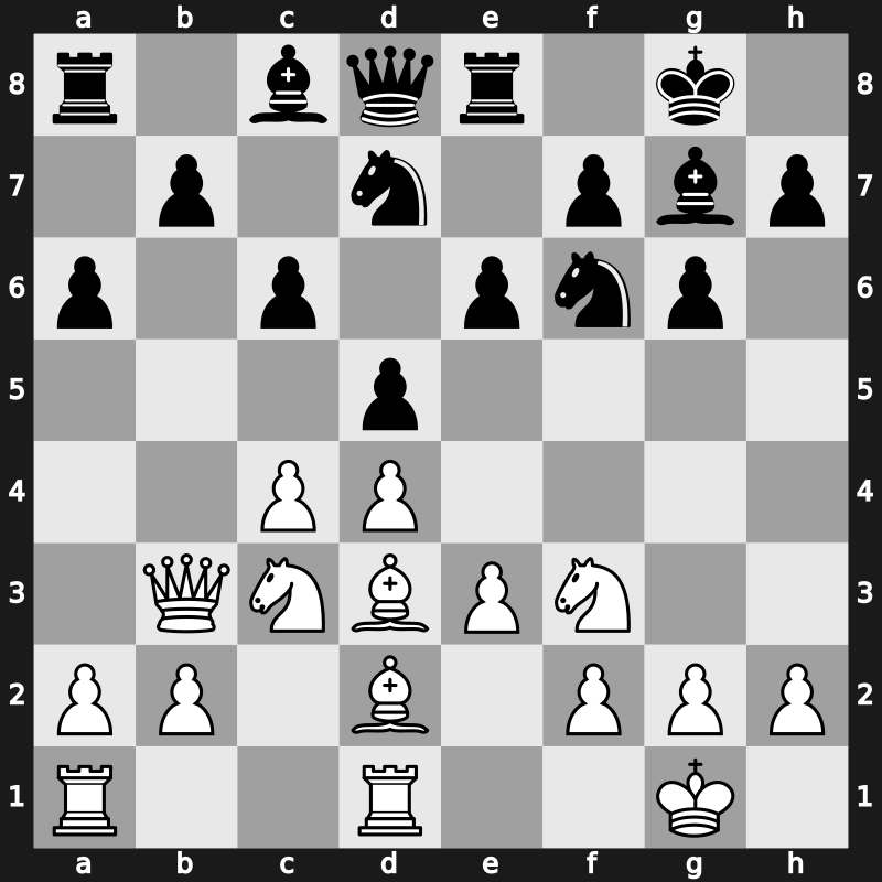 1971 Hoogovens – Round 1 – Najdorf, Miguel – 1/2-1/2 – Cuijpers, Frans Andre – G41