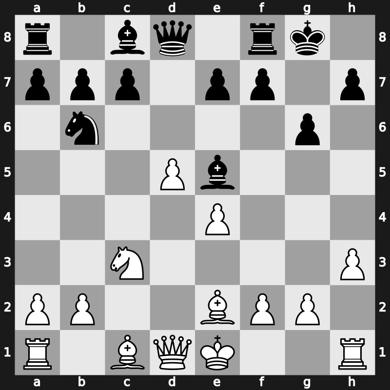 1971 Hoogovens – Round 1 – Olafsson, Fridrik – 1/2-1/2 – Hort, Vlastimil – G231