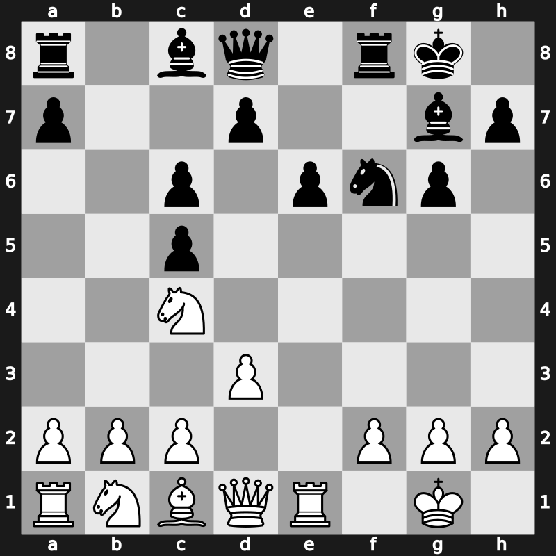 1971 Hoogovens – Round 1 – Timman, Jan H – 1/2-1/2 – Jansa, Vlastimil – G143