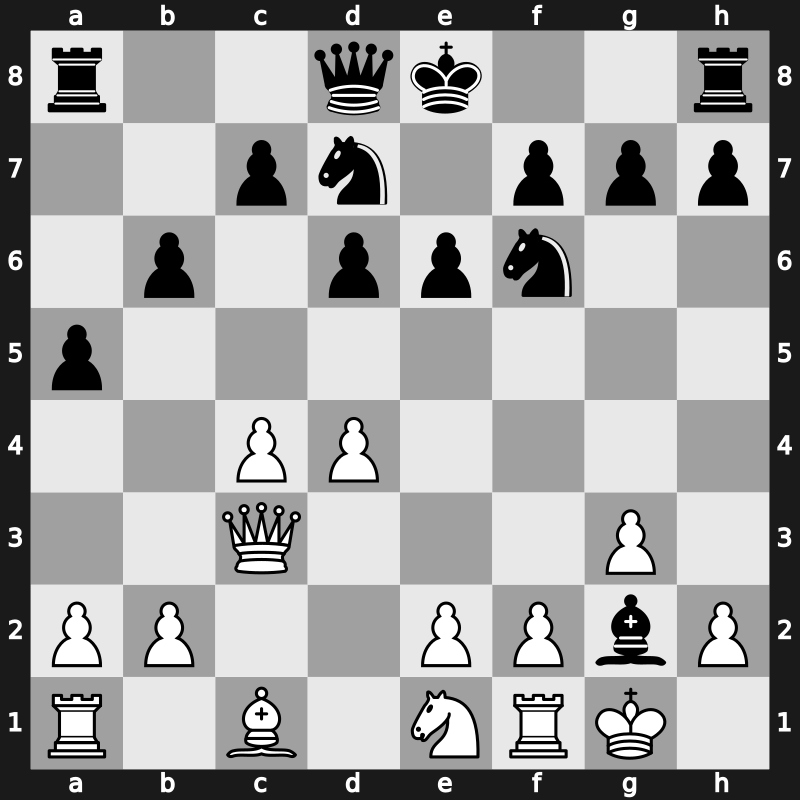 1971 Hoogovens – Round 1 – Van Scheltinga, Theo – 0-1 – Hecht, Hans-Joachim – G63