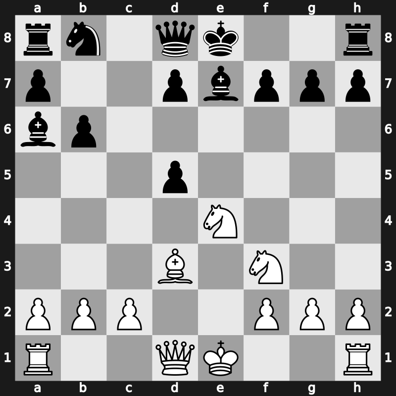 1971 Hoogovens – Round 1 – Van Scheltinga, Theo – 1/2-1/2 – Denker, Arnold S – G112