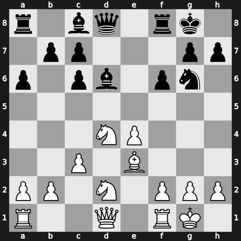 1971 Hoogovens – Round 1 – Witkowski, Stanislaw – 1/2-1/2 – Hecht, Hans-Joachim – G161