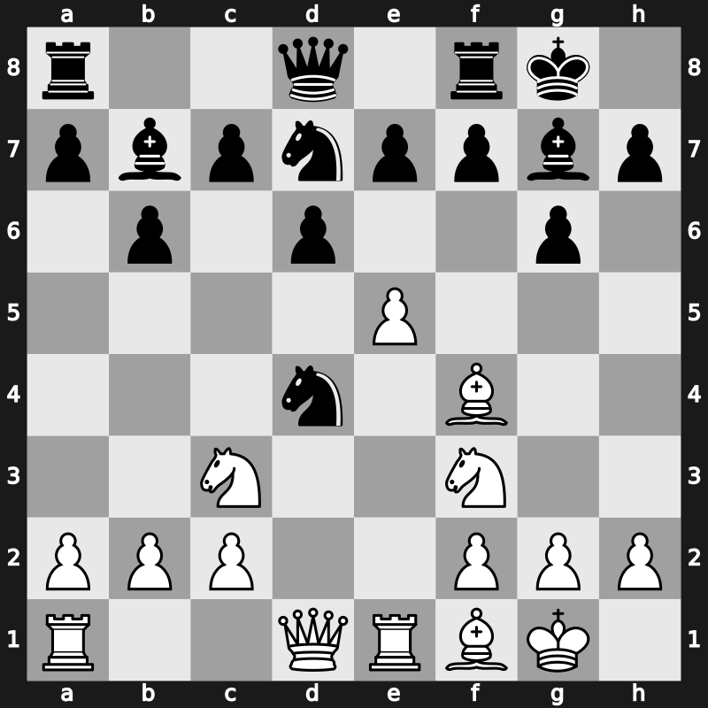 1971 Hoogovens – Round 1 – Zuidema, Coen – 1-0 – Timman, Jan H – G211