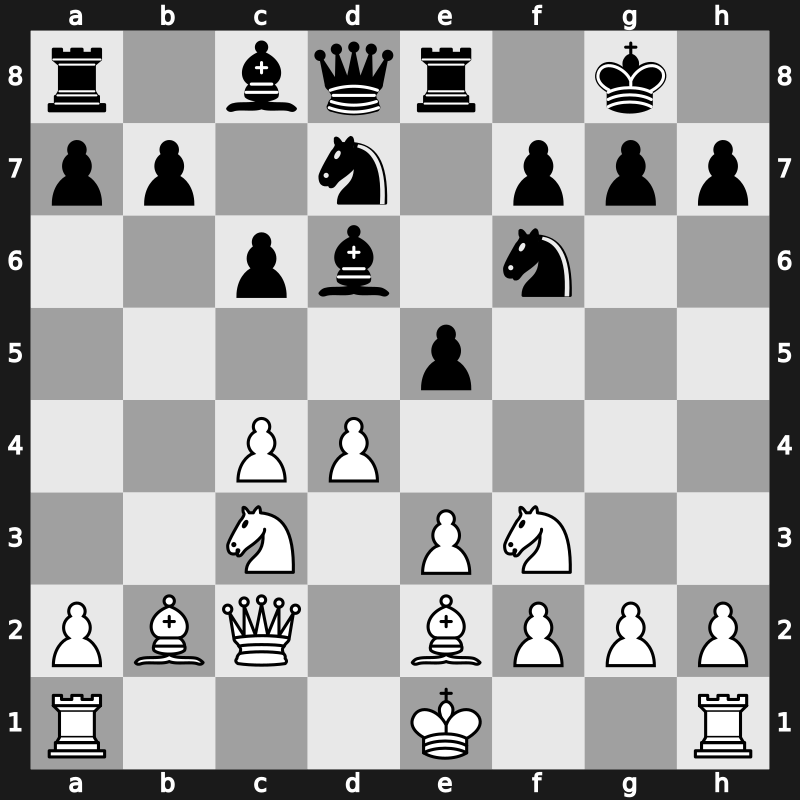 1971 Hoogovens – Round 10 – Petrosian, Tigran V. – 1/2-1/2 – Cuijpers, Frans Andre – G224