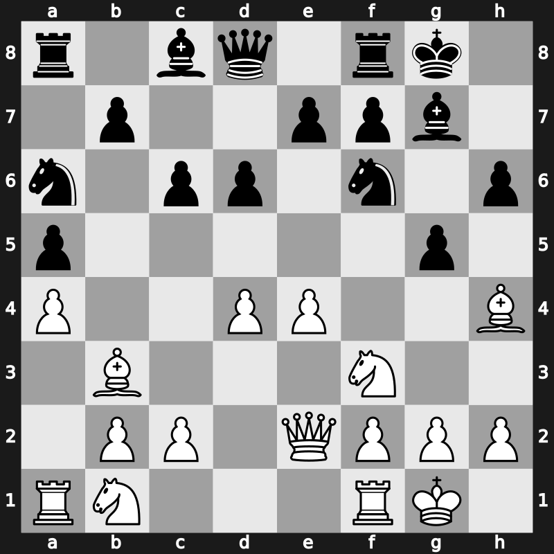 1971 Hoogovens – Round 12 – Jansa, Vlastimil – 1/2-1/2 – Ciocaltea, Victor – G229