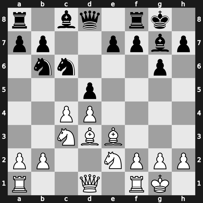 1971 Hoogovens – Round 14 – ? – 1/2-1/2 – Jansa, Vlastimil – G213