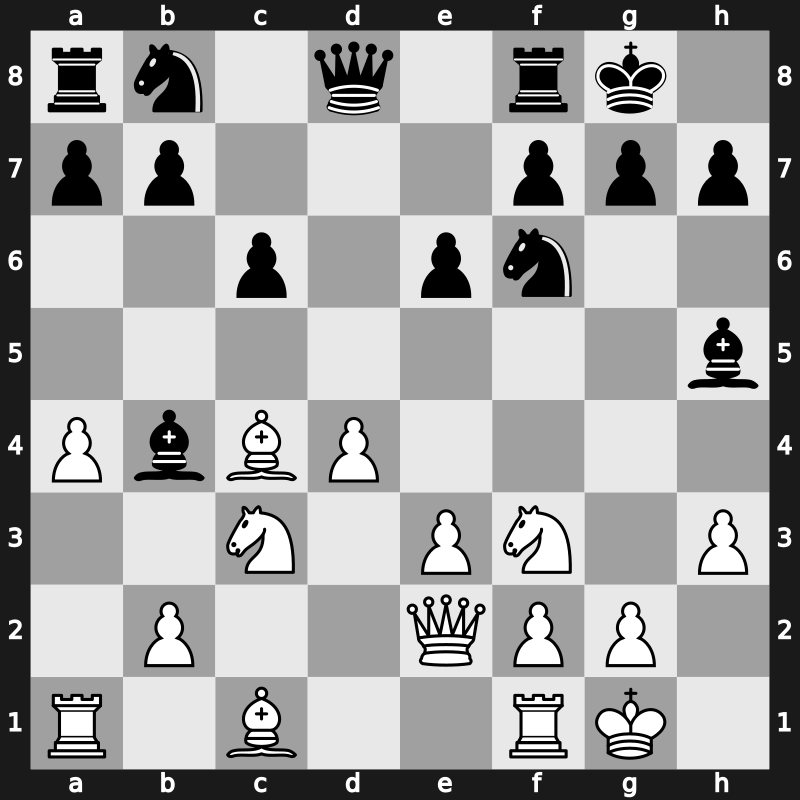 1971 Hoogovens – Round 15 – Hort, Vlastimil – 0-1 – Mecking, Henrique – G107