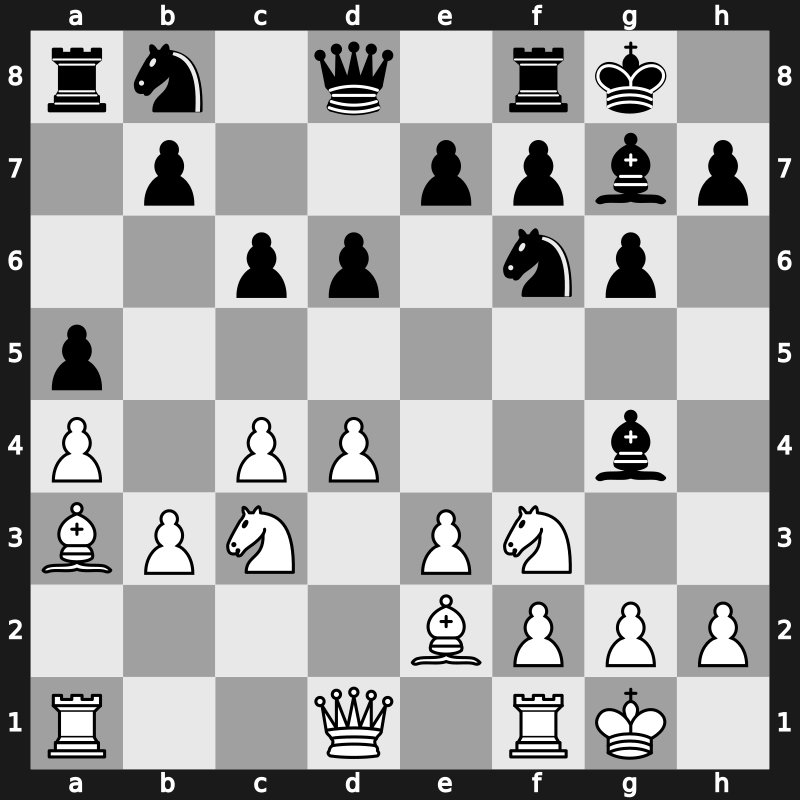 1971 Hoogovens – Round 2 – Van den Berg, Cees – 0-1 – Huebner, Robert – G51