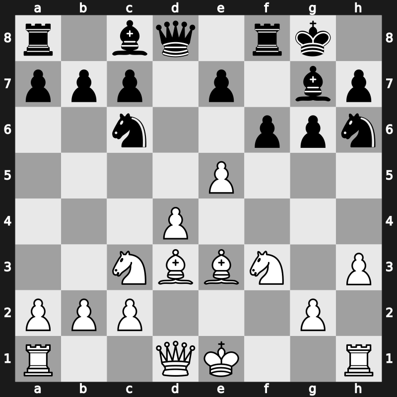 1971 Hoogovens – Round 4 – Cuijpers, Frans Andre – 0-1 – Hort, Vlastimil – G156