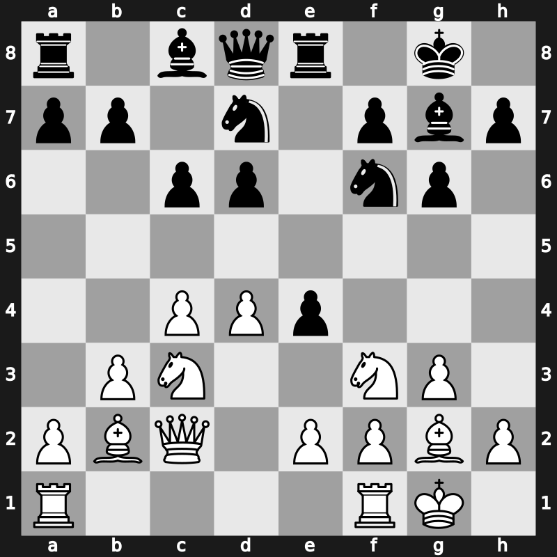 1971 Hoogovens – Round 7 – Langeweg, Kick – 1/2-1/2 – Ree, Hans – G235