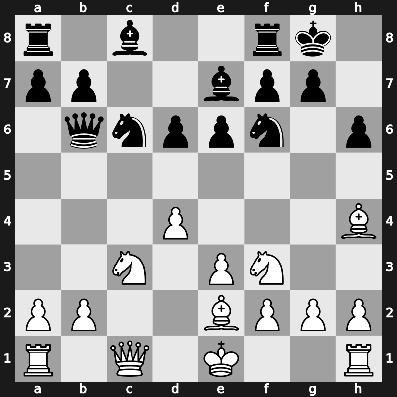 1971 Hoogovens – Round 7 – Hort, Vlastimil – 1/2-1/2 – Korchnoi, Viktor – G111