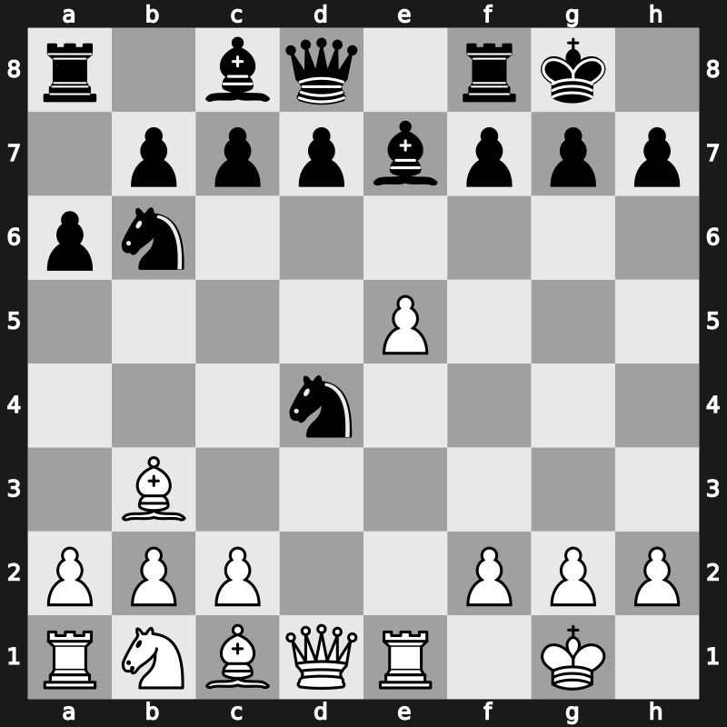 1971 Hoogovens – Round 8 – ? – 1/2-1/2 – Hecht, Hans-Joachim – G167