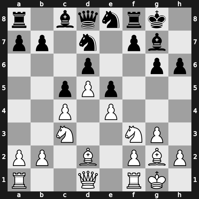 1971 Hoogovens – Round 8 – Petrosian, Tigran L. – 1-0 – Hort, Vlastimil – G16