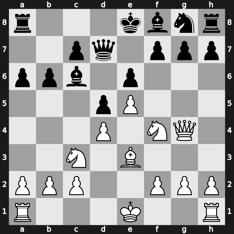 1971 Hoogovens – Round 8 – Zuidema, Coen – 1/2-1/2 – Krabbe, Tim – G186