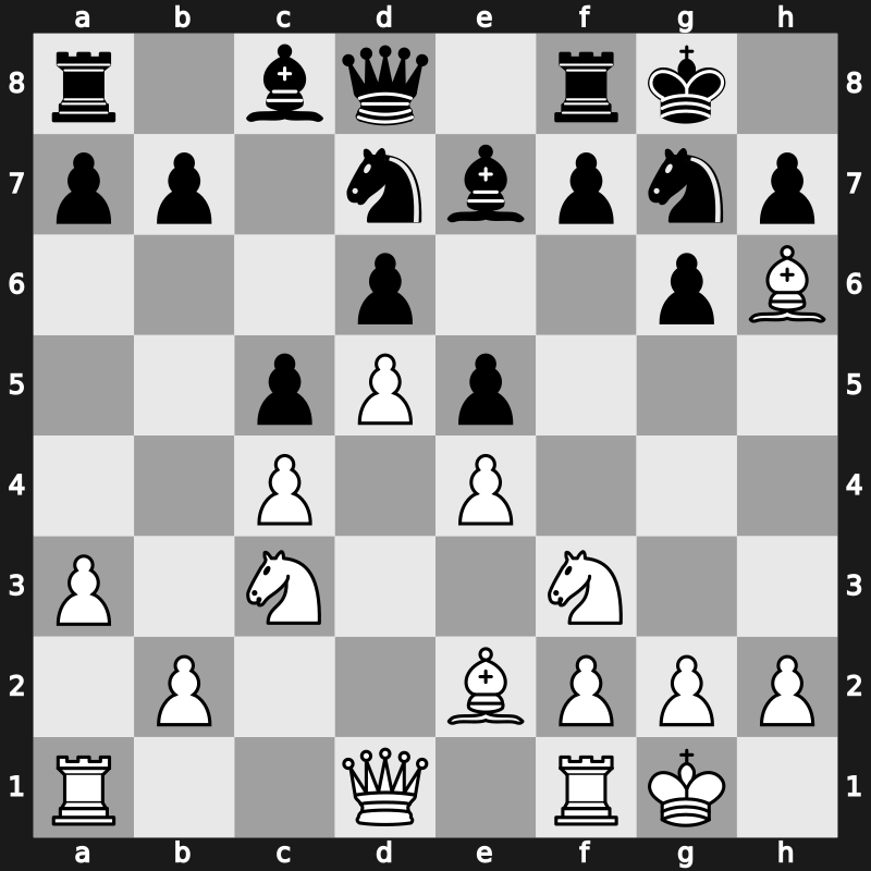 1971 Hoogovens – Round ? – Brinck-Claussen, Bjorn – 1/2-1/2 – Jansa, Vlastimil – G60