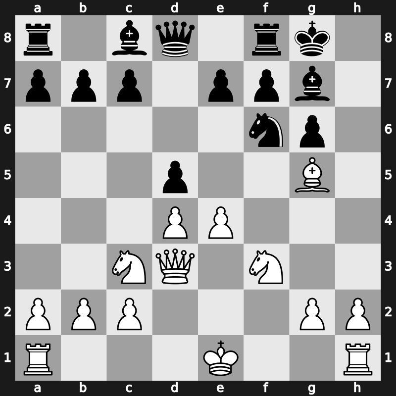1971 Moscow – Round 1 – Savon, Vladimir Andreevichndreevich – 1/2-1/2 – Hort, Vlastimil – G167