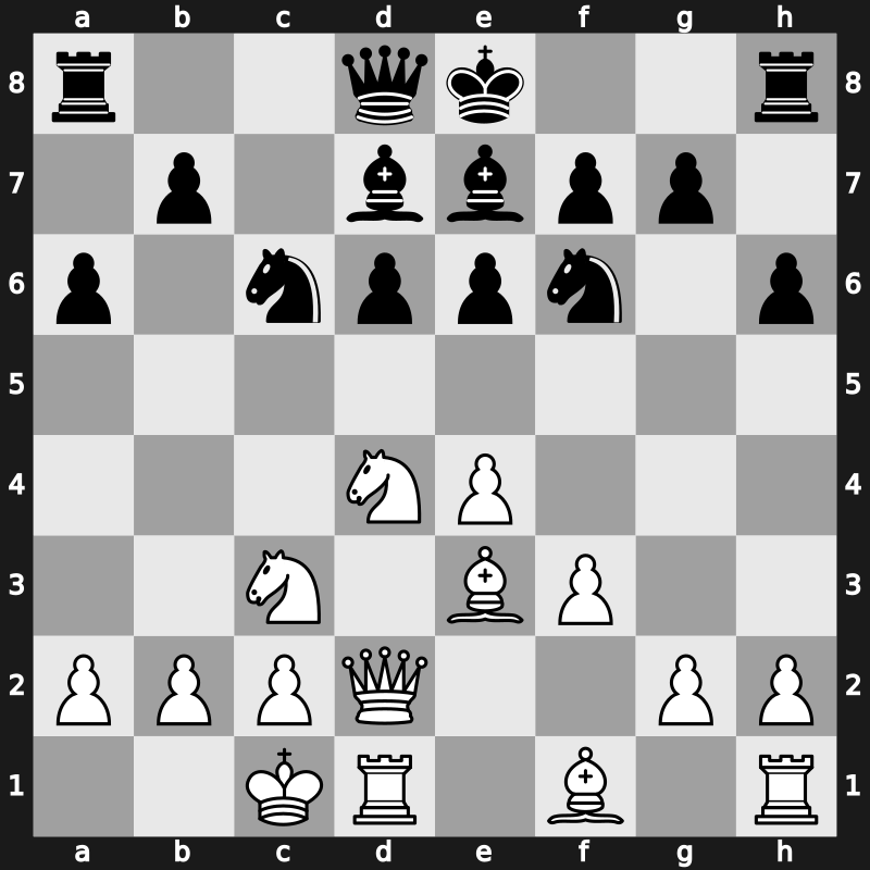 1971 Moscow – Round 1 – Savon, Vladimir Andreevichndreevich – 1/2-1/2 – Tal, Mihail – G132