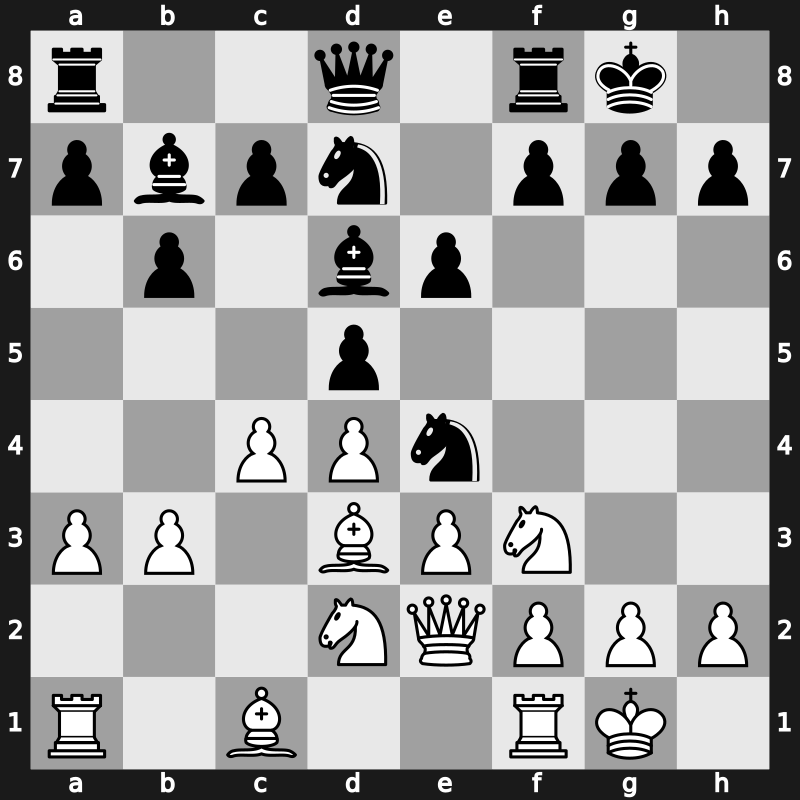 1971 Moscow – Round 1 – Vikulov, Alexander – 0-1 – Dvoretzky, Mark – G112