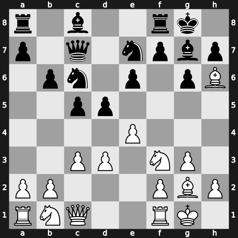 1971 Moscow – Round 13 – Bronstein, David Ionovich – 1/2-1/2 – Karpov, Anatoly – G140