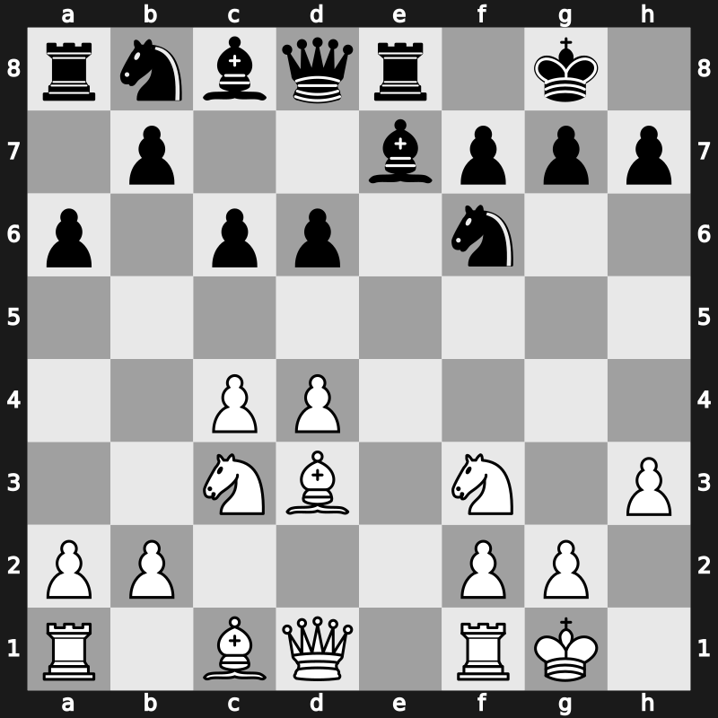 1971 Moscow – Round 15 – Tukmakov, Vladimir B – 1/2-1/2 – Bronstein, David Ionovich – G196