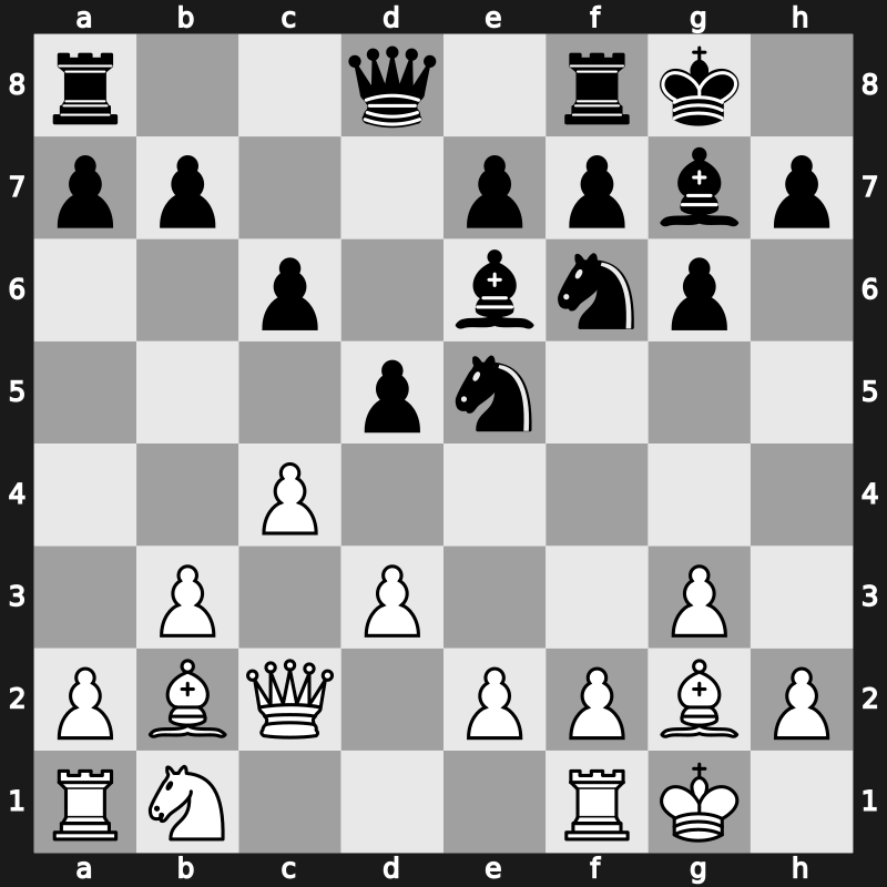 1971 Moscow – Round 16 – Olafsson, Fridrik – 1/2-1/2 – Uhlmann, Wolfgang – G26