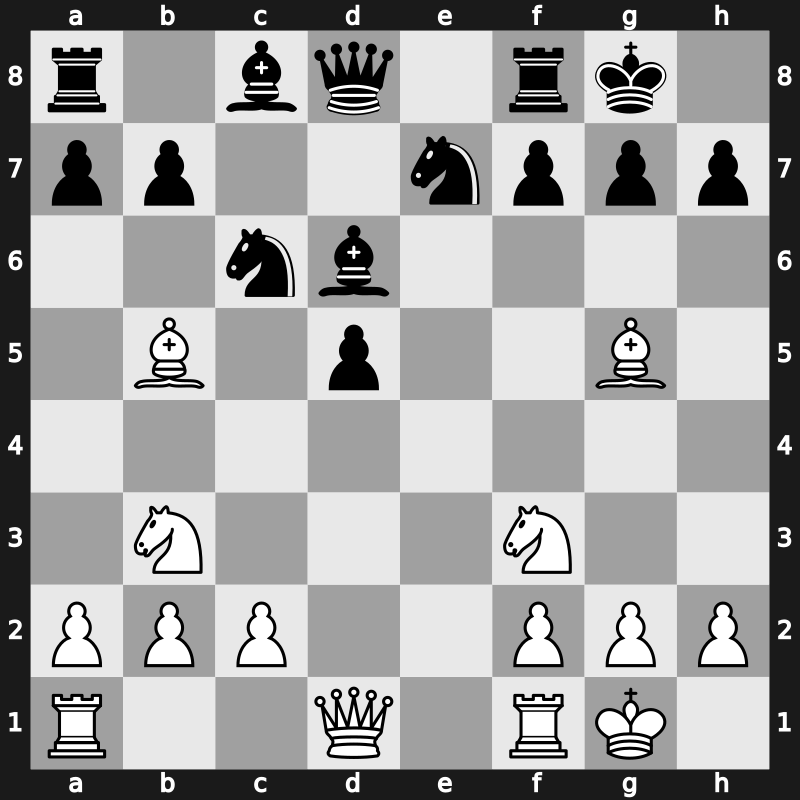 1971 Moscow – Round 3 – Balashov, Yuri S – 1-0 – Uhlmann, Wolfgang – G206