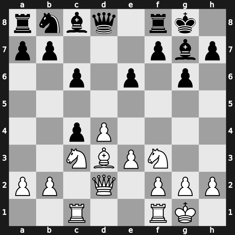 1971 Moscow – Round ? – Baikov, Vladimir A – 1/2-1/2 – Kotkov, Yuri M – G106