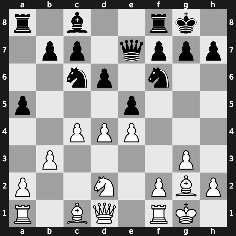1971 Moscow – Round ? – Lengyel, Levente – 1/2-1/2 – Smyslov, Vassily – G88