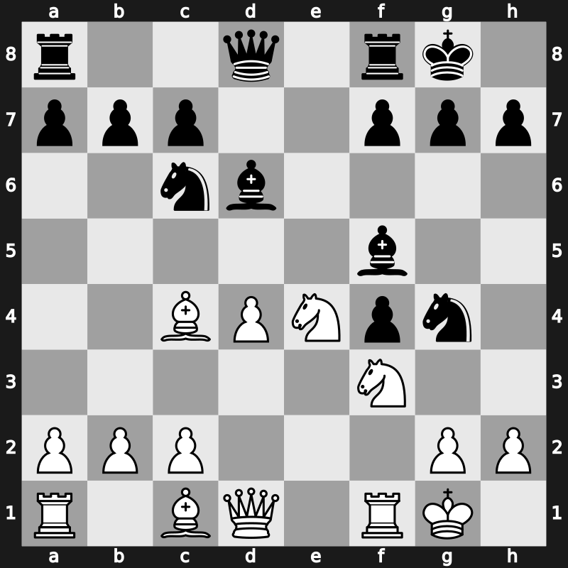 1971 Moscow – Round ? – Lepeshkin, Vladimir – 0-1 – Kholmov, Ratmir D – G172
