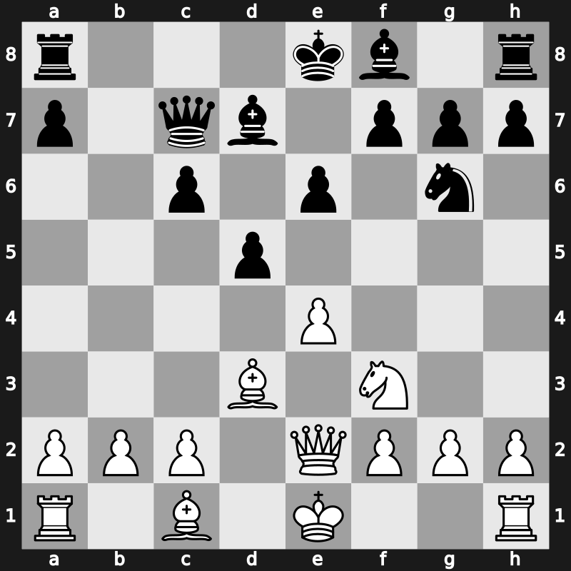 1971 Moscow – Round ? – Tal, Mihail – 0-1 – Korchnoi, Viktor – G202