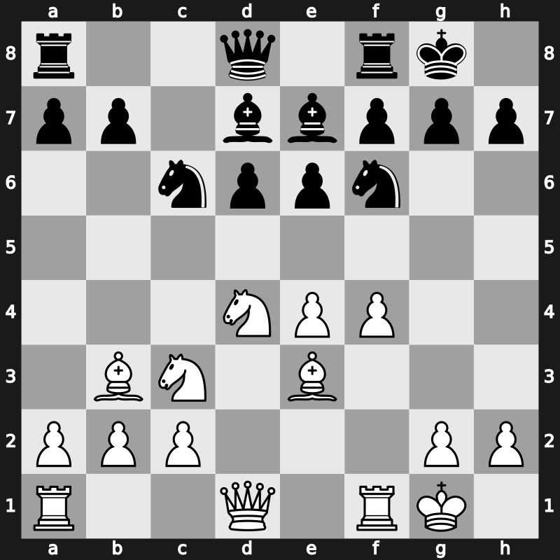 1971 Semi final – Round 5 – Fischer, Robert James Jamesames – 1-0 – Larsen, Bent – G2