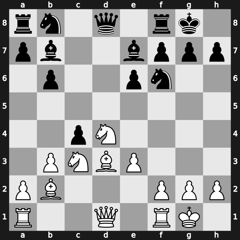 1972 San Antonio – Round 7 – Petrosian, Tigran V. – 1/2-1/2 – Karpov, Anatoly – G46