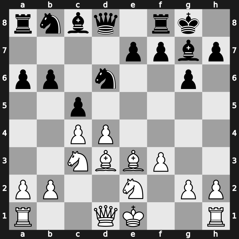 1972 Skopje ol (Men) fin-A – Round 10 – Holm, Sejer – 0-1 – Tal, Mihail – G119