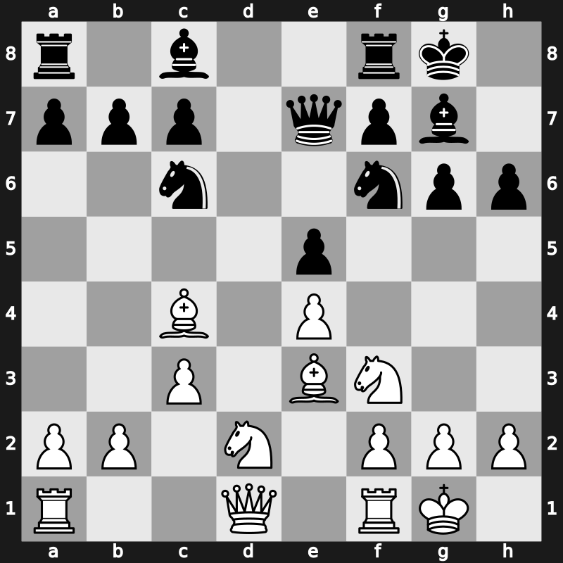 1972 Skopje ol (Men) fin-A – Round 11 – Bisguier, Arthur B – 1/2-1/2 – Kestler, Hans-Guenther – G195