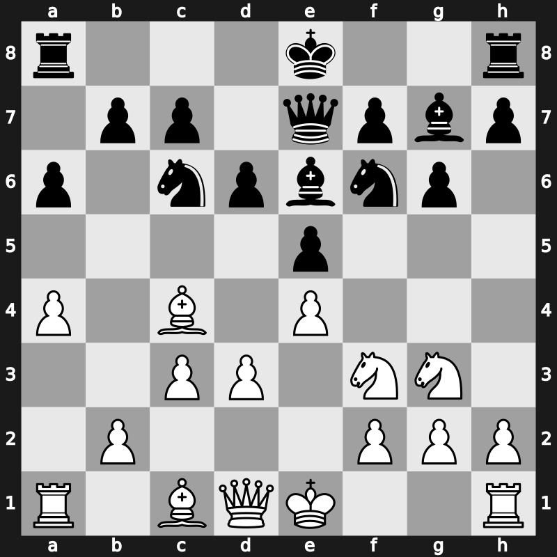 1972 Skopje ol (Men) fin-A – Round 14 – Pedersen, Eigil – 1-0 – Olsson, Ake – G329