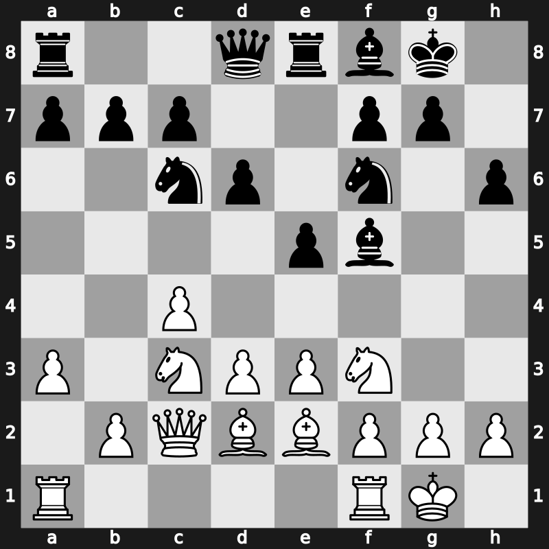 1972 Skopje ol (Men) fin-A – Round 4 – Darga, Klaus – 1/2-1/2 – Uhlmann, Wolfgang – G41