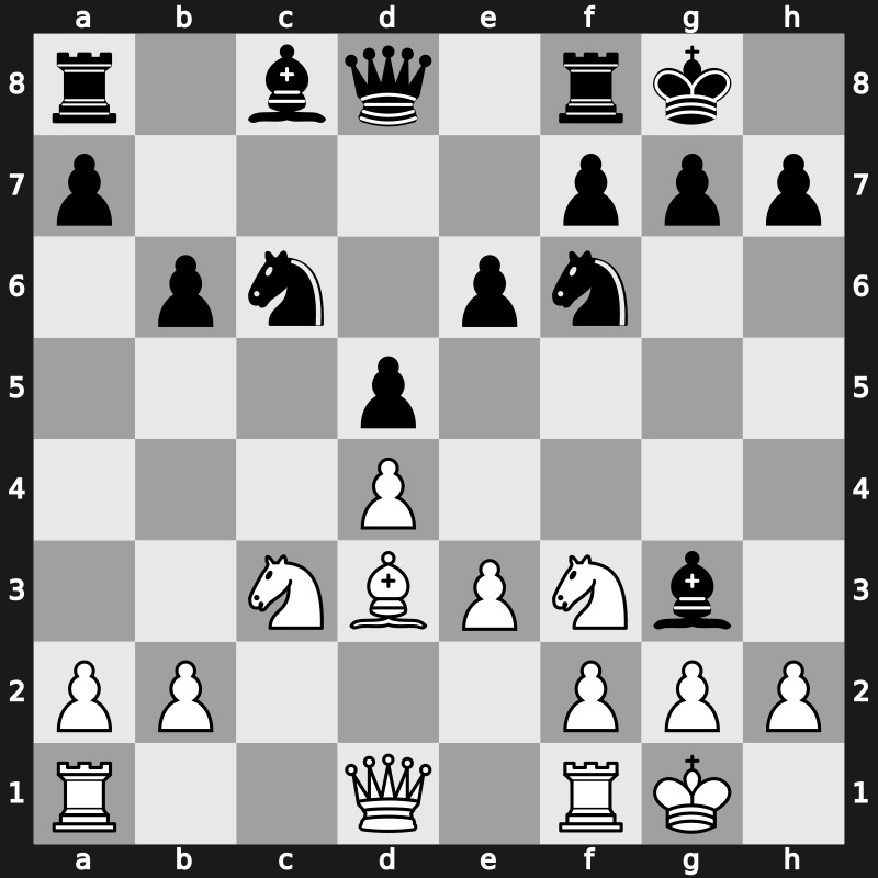 1972 Skopje ol (Men) fin-A – Round 5 – Bobotsov, Milko G – 1/2-1/2 – Donner, Jan Hein – G105