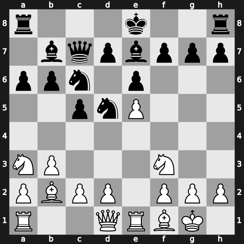 1973 Leningrad Interzonal – Round 11 – Kuzmin, Gennadi – 0-1 – Larsen, Bent – G98